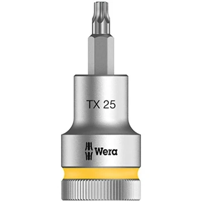 Immagine di Wera 8767 C HF 05003851001 Esalobo Interno (TX) Inserto giravite a bussola T 25 1/2 (12.5 mm)