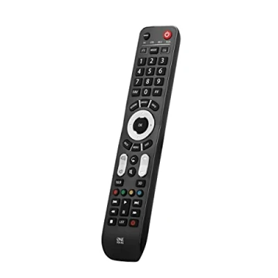 Immagine di One For All Evolve 4 Telecomando Universale Funziona con dispositivi (TV Freeview Blu ray e Audio) tutte le marche Nero URC7145