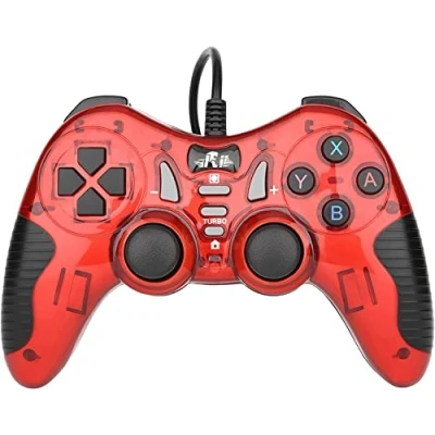 Immagine di Rii Gaming GP500 Gamepad controller compatibile con PlayStation 3, PC Windows, Android, Raspberry Pi, Smart TV, Fire TV