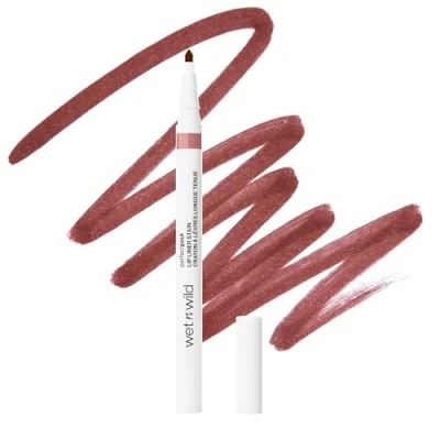 Immagine di Wet n Wild Perfect Pout Lip Liner Stain, Matita Labbra a Prova di Trasferimento per Riempimento labbra, Punta Elevata Precisione e Lato Piatto Facile Riempimento, Lunga Durata, Nude Tights