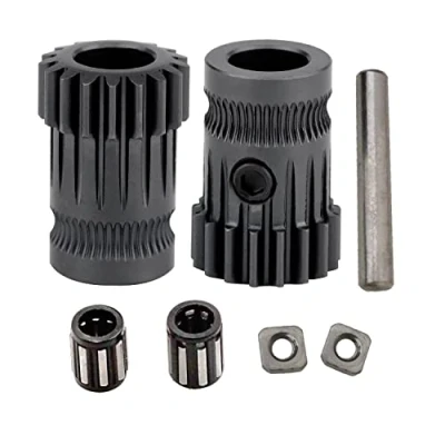 Immagine di POLISI3D Stampante 3D in acciaio temprato MK3 Drive Gear estrusore a doppio ingranaggio Kit DriveGears Ruota di estrusione per aggiornamento Prusa i3 MK2/MK2S/MK2.5 MK3S