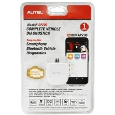 Immagine di Autel AP200 Lettore di codice scanner OBD2 Bluetooth con diagnosi sistemi Completi, AutoVIN, Reset Olio/EPB/BMS/SAS/TPMS/Dpf Servizio IMMO per Fai da Te della Famiglia