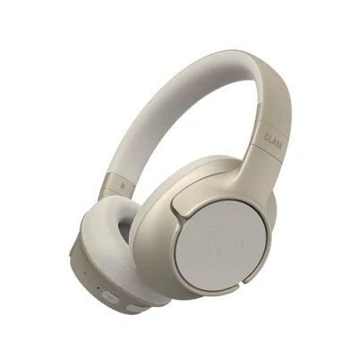 Immagine di Fresh &#039;n Rebel Clam Fuse Cuffie Bluetooth Over Ear con Cancellazione Attiva del rumore Ibrida, Microfono ENC (chiamate perfette), Modalità ambientale, 45h di Autonomia, Senza Fili (Beige)