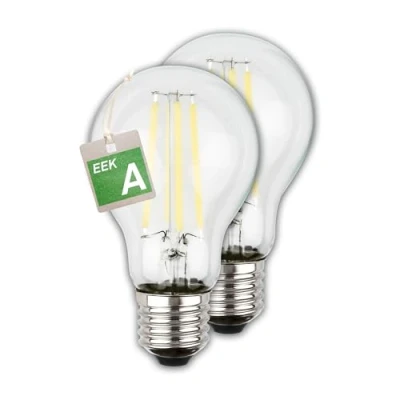 Immagine di Briloner Lampadina LED E27 4W clear 3000K 840 lm EEC A 2er