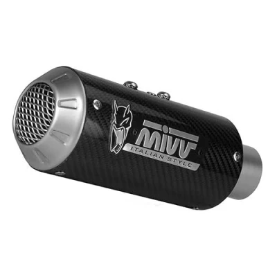 Immagine di MIVV Impianto completo 1x1 Standard MK3 Carbon compatibile con YAMAHA MT 125 ccm a partire dall&#039;anno di costruzione 20