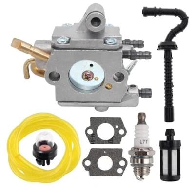 Immagine di Hippotech Carburatore Zama C1Q S258 con guarnizioni e kit ricostruito per motosega Stihl MS192 MS192T MS192TC
