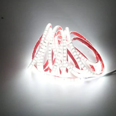 Immagine di 220V Striscia LED Adesive 5M 2835 120 leds/m Super Luminous Strip, IP67 Flessibili Strisce 6000K Bianco Freddo per Interno Esterno (Bianco Freddo, 5.00)