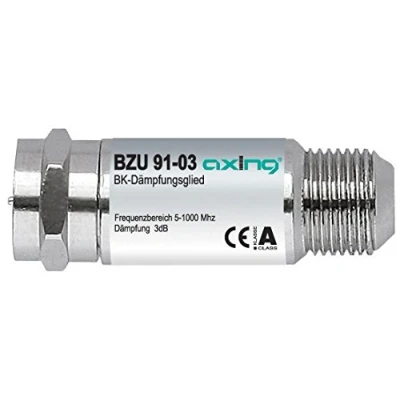 Immagine di Axing BZU 91 03 Attenuatore TV Antenna di Banda Larga 3 Db, 5 1000 MHz