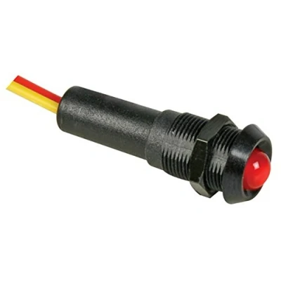 Immagine di Velleman 12VBR Luce di Segnalazione a LED 12 V, alloggiamento, Rosso e Nero