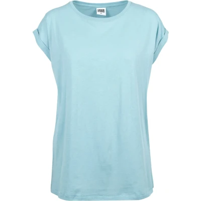 Immagine di Urban Classics Extended Shoulder Tshirt basic, Donna, Taglia: Medium, Bluemint