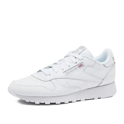 Immagine di Reebok Classic Leather Unisex Sneakers basse, Taglia: 41, White Pelle e tessuto