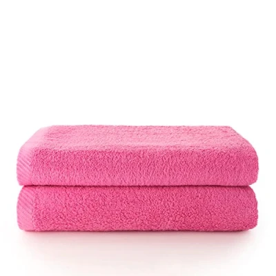 Immagine di Top Towel Set di 2 teli da bagno o doccia 100% cotone 500 g/m2 misure 70 x 140 cm