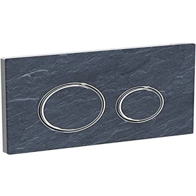 Immagine di Geberit Sigma 21 Placca di Comando, Cromo/Mustang Ardesia, M