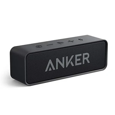 Immagine di Anker Altoparlante Bluetooth SoundCore Speaker Portatile Senza Fili con Microfono Incorporato e Doppia Cassa Audio di Alta Qualità Per iphone X/8/8 Plus, iPad, Samsung Altri