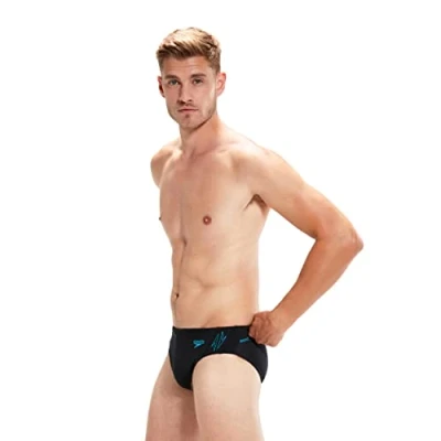 Immagine di Speedo Hyperboom Costume da bagno, Uomo, Taglia: 5, Black/bolt