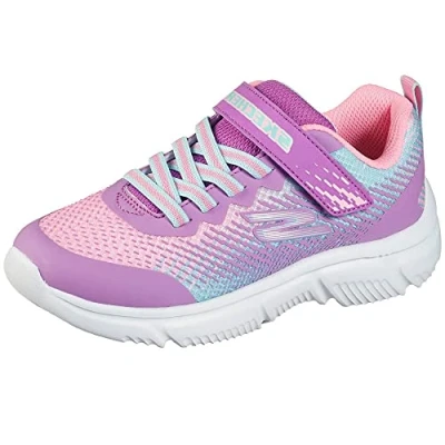 Immagine di Skechers Performance GO RUN 650 Scarpe running neutre per bambini, Taglia: 21, Purple mesh/multi trim Sintetico