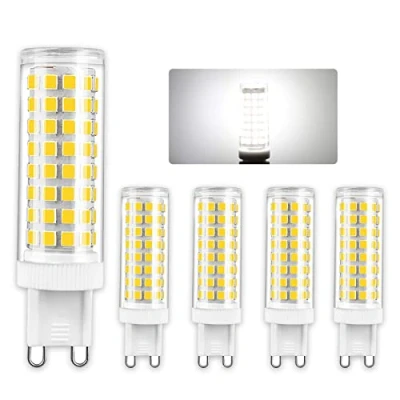 Immagine di COITROZR Lampade LED G9, 10W G9 Lampadina Dimmable 1000LM, Equivalente a 80W 100W Lampada Alogena, AC 220 240V No Flickering, 5 pezzi,Cool white 6000k