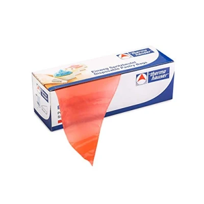 Immagine di Thermohauser 8300048970 sac à Poche monouso (plastica PE), Maximum Grip, 100 Pezzi, 53,0 x 27,5 0,0075 cm, Colore: Rosso