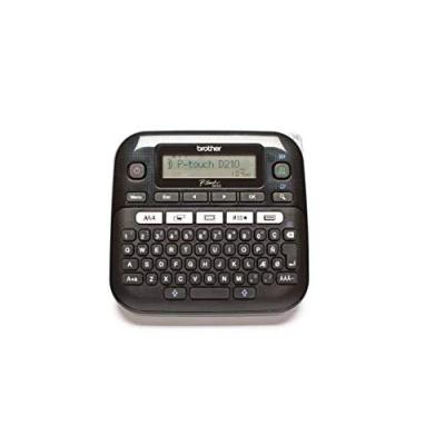Immagine di Brother PT D210, Etichettatrice Desktop Professionale con Display Grafico per l&#039;Anteprima e Tasti Funzione One Touch, Nastri fino a 12 mm