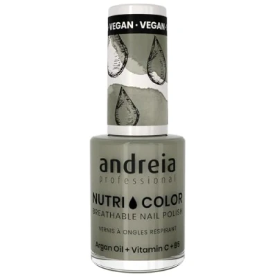 Immagine di Andreia Professional NutriColor Smalto per unghie Vegan Traspirante Colore NC20 Verde 10.5ml