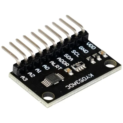 Immagine di Scheda di espansione Raspberry Pi® KY05 3ADC Pi®, A, B, B+, A+, 2 3 B