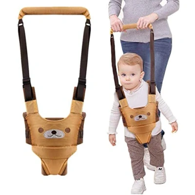 Immagine di WIKEA Camminare Assistente per Bambini, Cintura Bimbo Bretelle di Sicurezza Bambino Sostegno Portatile, Aiutarlo a Protettiva (Amarillo)