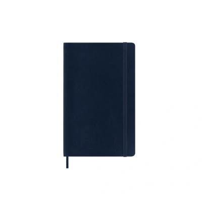 Immagine di Moleskine Taccuino Large Quadretti Copertina Morbida Blu Zaffiro
