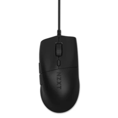 Immagine di NZXT Lift 2 Ergo Mouse gaming con cavo leggero ed ergonomico Design 61 g Polling rate 8K Switch ottici Sensore ottico 26K DPI Piedini 100% PTFE Nero