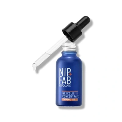 Immagine di Nip + Fab Glycolic Acid Fix Extreme Booster 10%, Serum with Acid, 10% AHA Alantonine Amino Acids, Brightening Serum, 30 ml