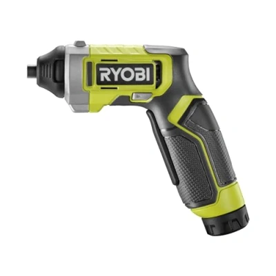 Immagine di Ryobi RSD4 120TA2, Avvitatore a Batteria al Litio 4V USB 2.0Ah + Caricabatteria, Testa Girevole, Doppio Indicatore Led, Ricaricabile Cavo