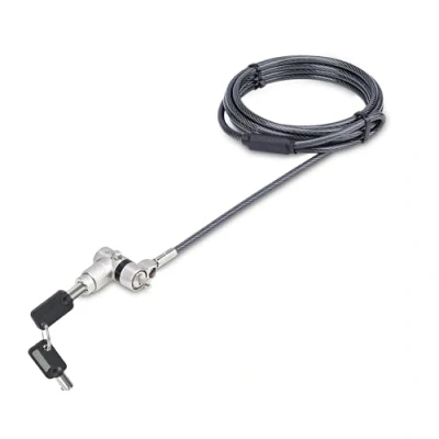 Immagine di StarTech.com Cavi di Sicurezza per Notebook 3 in 1 da 2m, con chiave master, compatibile Noble Wedge/Nano/K Slot