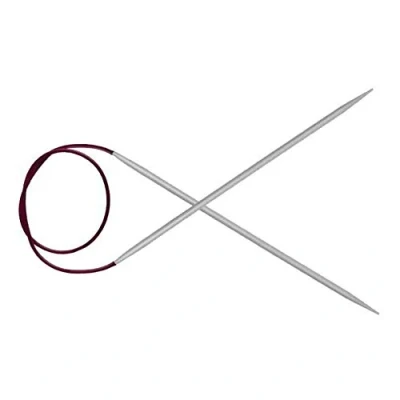 Immagine di KnitPro Basix Aluminium Fixed Circular Knitting Needles 2.25mm x 60cm