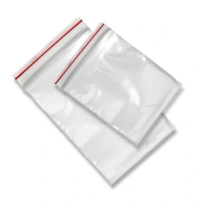 Immagine di Confezione da 1000 sacchetti riutilizzabili, 60 x 80 mm, 6 8 cm, in plastica trasparente, richiudibile, con chiusura a zip, foro per appendere