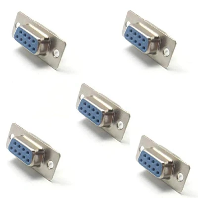 Immagine di S SIENOC Solder Tipo Adattatore DB9 RS232 Seriale VGA 9pin Femmina D Sub connettori