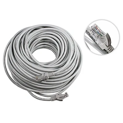 Immagine di Vetrineinrete® Cavo Rete LAN ethernet rj45 Cat 5e utp prolunga 30 Metri cablato categoria B40