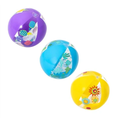 Immagine di Bestway 31036 2 Pallone da Spiaggia Designer 51 cm, 3 Modelli Assortiti