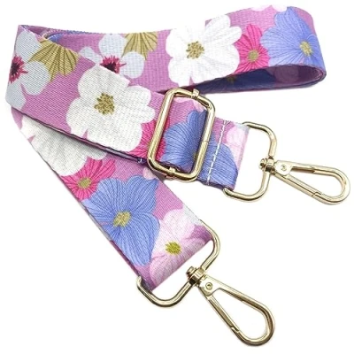 Immagine di Keriocusi Tracolla per Borse Donna Colorato Cinghia della Borsa Larga, Regolabile con Gold Moschettone, Durevole Crossbody Borsa, Borsetta, Chitarra DIY Spalla Accessori Ragazze, 602