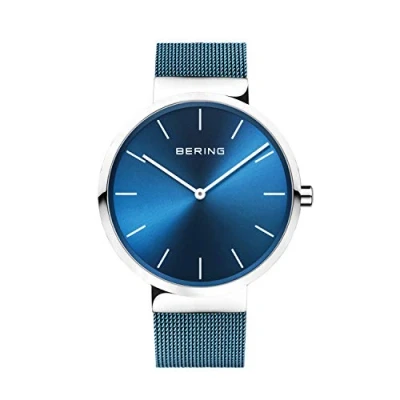 Immagine di BERING Unisex Analogico Quarzo Classic Orologio con Cinturino in Acciaio inossidabile e Vetro zaffiro 16540 308