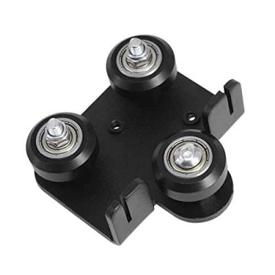 Immagine di TUZUK piastra di supporto posteriore per estrusore 3D con estrusione puleggia stampante telaio in alluminio serie Ender 3/3s/3 Pro, Cr 10/10S/S4/S5
