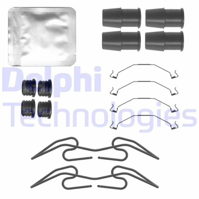 Immagine di DELPHI LX0783 Kit accessori, Pastiglia freno