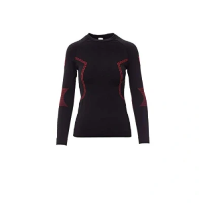 Immagine di Payper THERMO PRO 240 LS Maglia termica da uomo girocollo maniche lunghe raglan misto poliammide poliestere tessuto elasticizzato Nero (4XL/5XL)