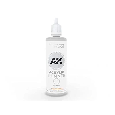 Immagine di AK11500 AK Interactive Ausiliari: ACRYLIC THINNER 100 ML 3rd Generation