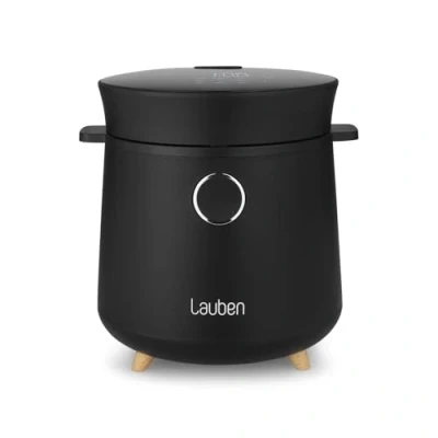 Immagine di Lauben Multifunction Rice Cooker 1500BW, cuociriso multifunzionale, potenza 350 W, volume 1,5 l, display digitale, 9 programmi, rivestimento antiaderente, conservazione della temperatura, ritardo di
