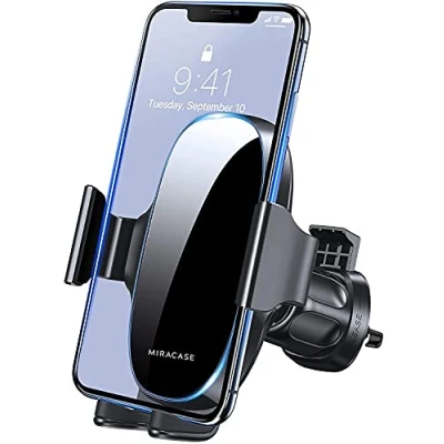 Immagine di Miracase [2023 2a Generazione] Porta Cellulare Auto e Supporto Flessibile, Per Presa D&#039;aria Dell&#039;Auto Smartphone Universale Compatibile con iPhone 13/14 Samsung Xiaomi