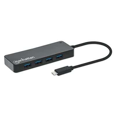 Immagine di Manhattan 168410 Hub USB 3.0 Nero