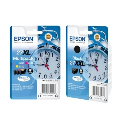 Immagine di EPSON MULTIPACK 27 SVEGLIA 3CART COLORI