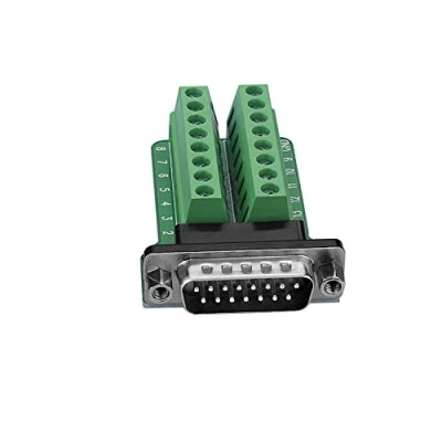 Immagine di SIENOC DB15 G2 2Row 15Pin Maschio Porta Breakout Board Terminals Screw Nut Connettor
