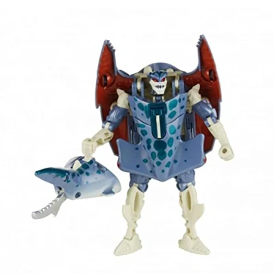 Immagine di MERCHANDISING LICENCE Hasbro Figura Maximal Cybershark Beats Wars Transformers 12 cm Pupazzo azione, multicolore (136338)