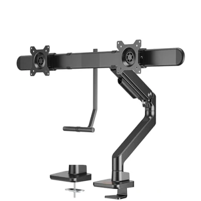Immagine di My Wall HL59L 1 pezzo Supporto da tavolo per monitor 43,2 cm (17) 81,3 (32) Nero Inclinabile, Ruotabile, Regolabile in altezza