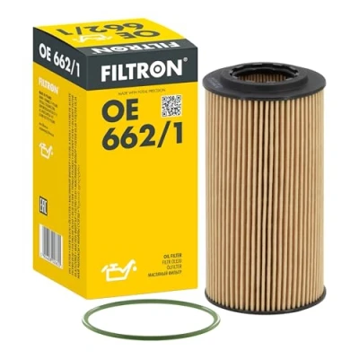 Immagine di FILTRON OE 662/1 filtro olio Cartuccia VOLVO: V40 Hatchback, V50, XC60 I, FORD: Focus 2, KUGA 1, S Max Mk1